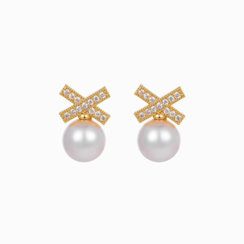 Daphne Vintage-Inspired Pearl Drop Earrings