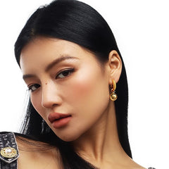 Nadine Sphere Drop Earrings
