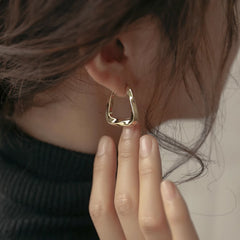 Nadine Vintage-Inspired Geometric Stud Earrings No. 907259