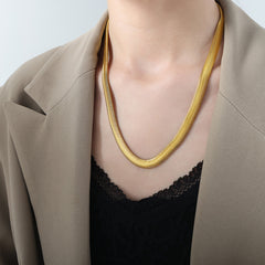 Smooth Snake Chain Necklace