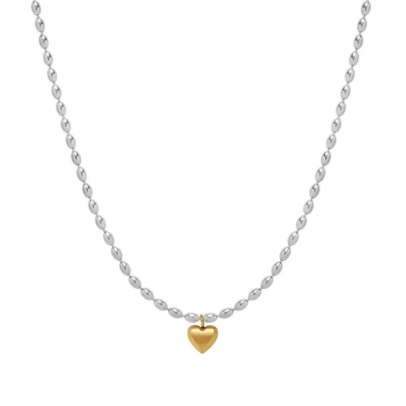 Daphne Vintage-Inspired Heart Necklace
