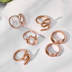 Sculptural Geometric Ring