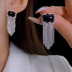 Nadine Vintage-Inspired Tassel Drop Earrings
