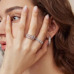 Marielle Pavé Adjustable Ring
