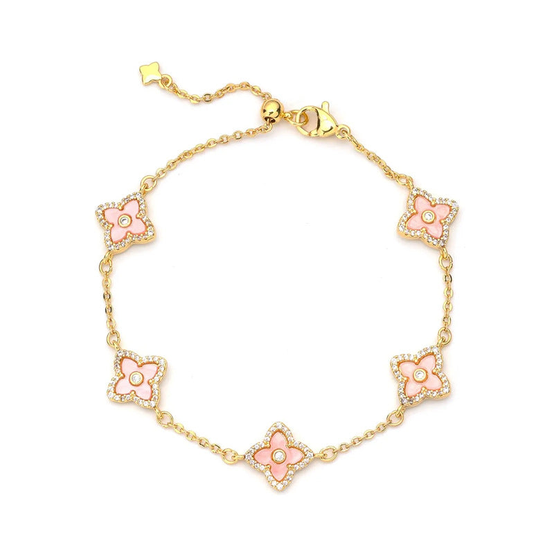Daphne Dainty Clover Bracelet