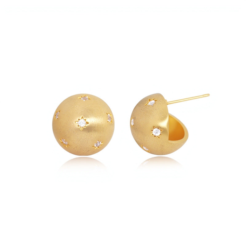 Nadine Vintage-Inspired Star Stud Earrings