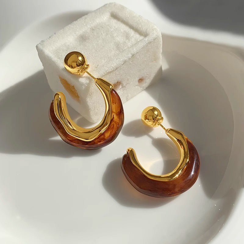 Nicolette Vintage-Inspired Hoop Earrings No. 742075