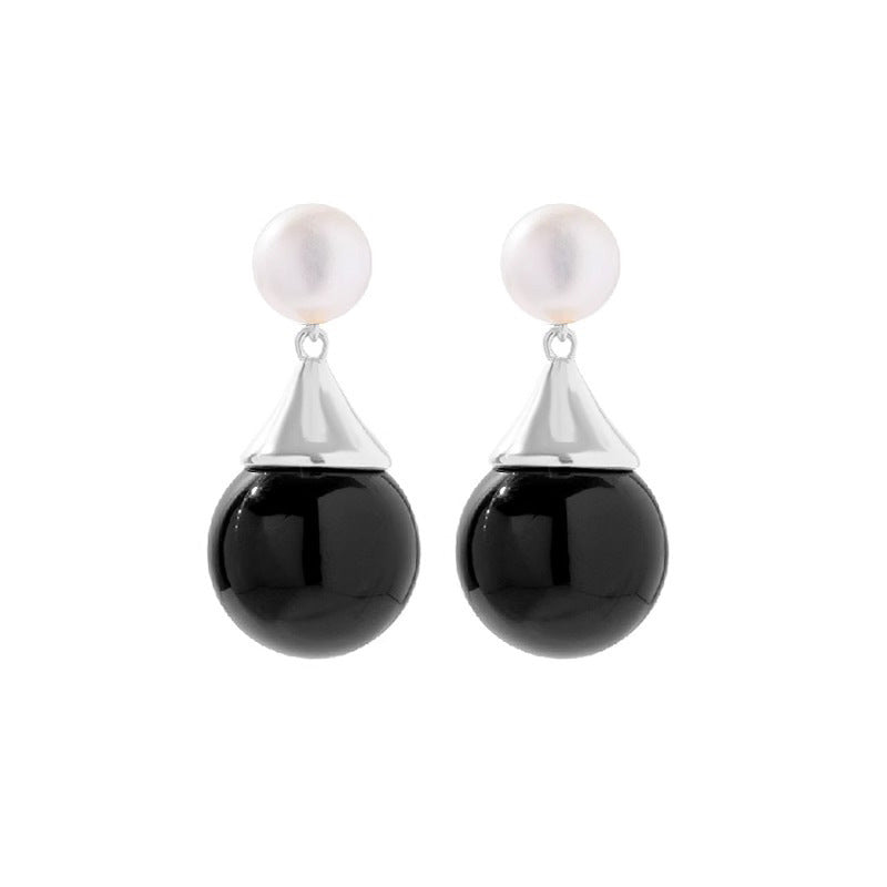 Camille Vintage-Inspired Pearl Stud Earrings No. 214331