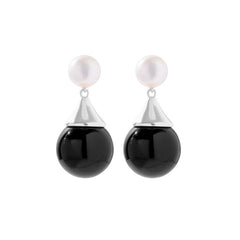 Camille Vintage-Inspired Pearl Stud Earrings No. 214331