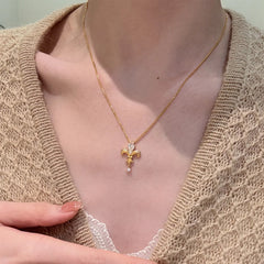 Marielle Dainty Pavé Necklace
