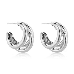 Nicolette Statement Hoop Earrings