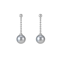 Nicolette Vintage-Inspired Pearl Tassel Drop Earrings