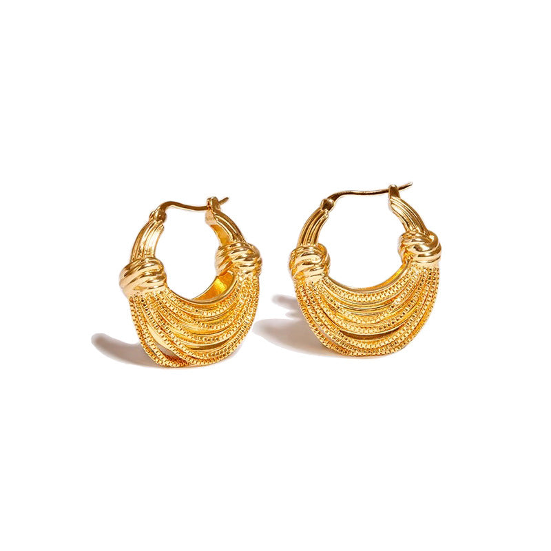 Camille Statement Tassel Drop Earrings