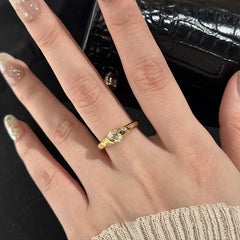 Marielle Starburst Adjustable Ring