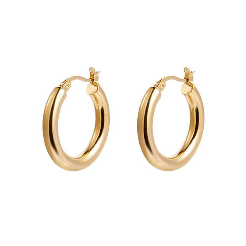 Daphne Minimalist Hoop Earrings