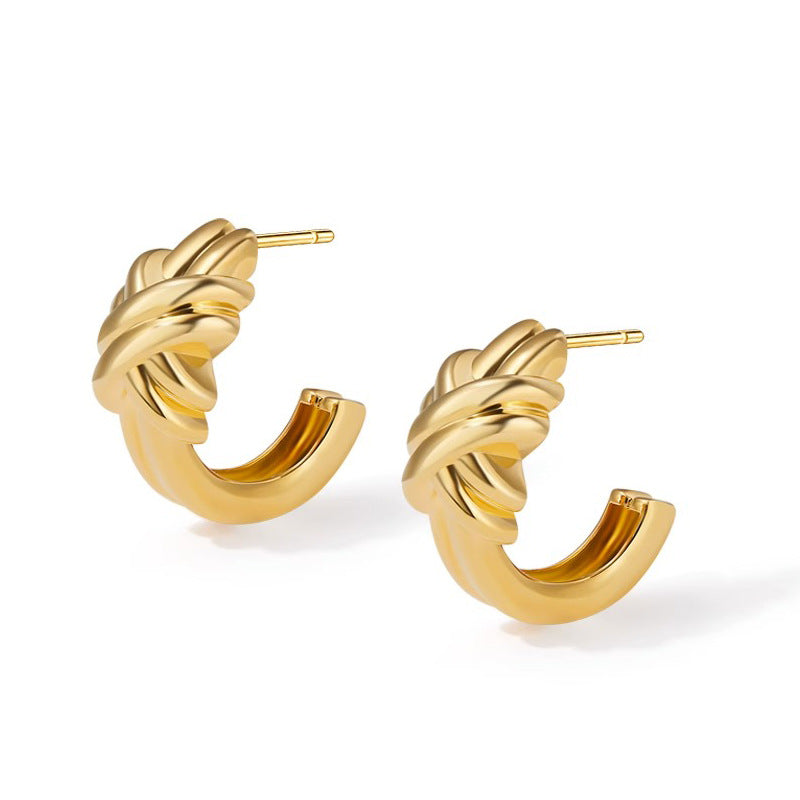 Nicolette Minimalist Stud Earrings