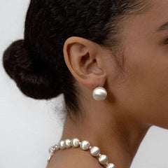 Daphne Vintage-Inspired Sphere Stud Earrings