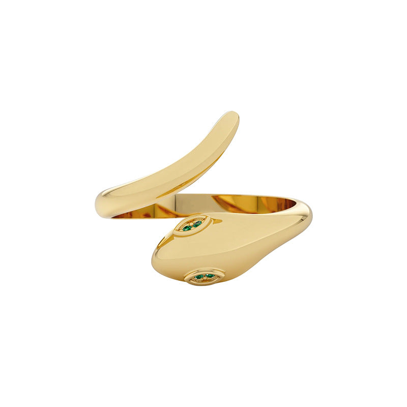 Nicolette Dainty Snake Adjustable Ring