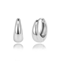 Camille Teardrop Hoop Earrings