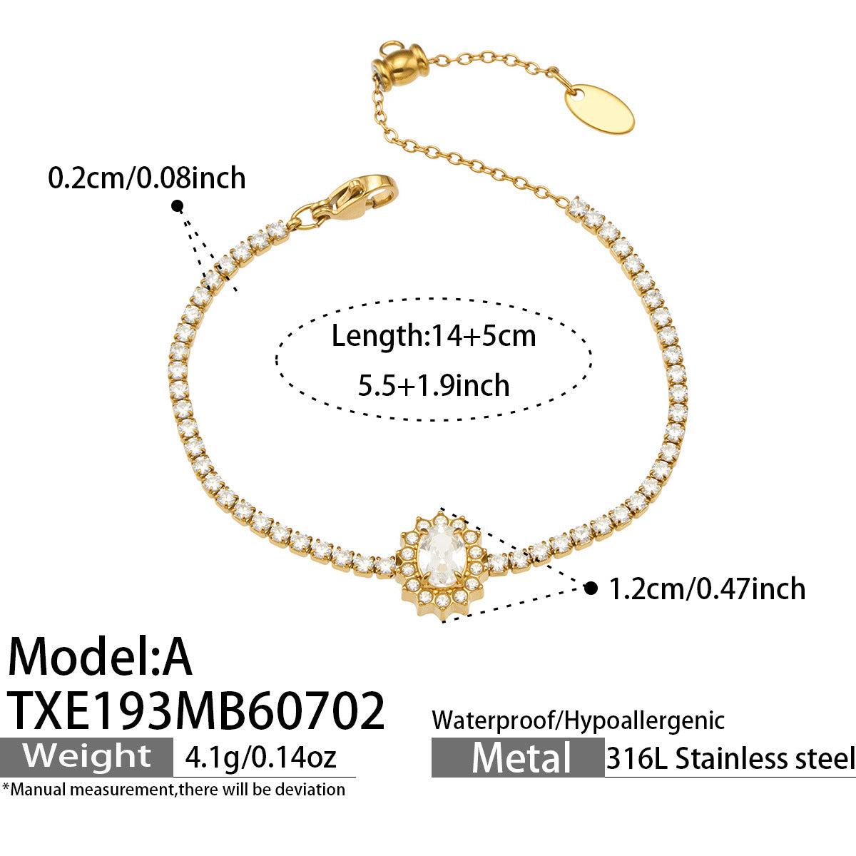 Oval and Teardrop Cubic Zirconia Jewelry