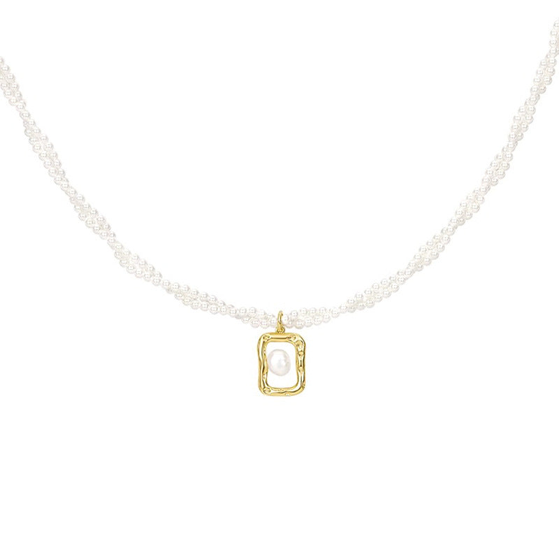 Marielle Vintage-Inspired Pearl Pendant Necklace