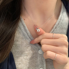 Nicolette Romantic Smiley Necklace