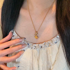 Nadine Cross Choker Necklace