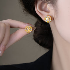 Nadine Modern Stud Earrings