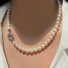 Nicolette Pearl Choker Necklace No. 080635