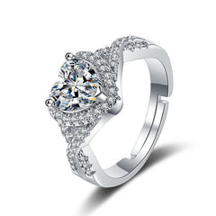 Lumière Charm Ring on a clean background
