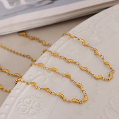 Chili Pepper Charm Chain Anklet