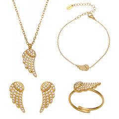 Cubic Zirconia Wing Jewelry