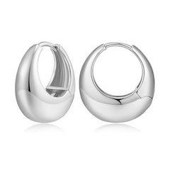 Daphne Minimalist Teardrop Stud Earrings