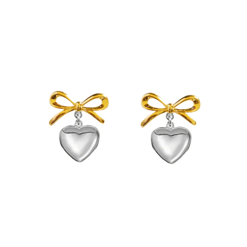 Nadine Bow Stud Earrings
