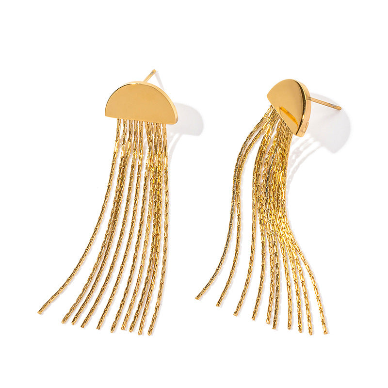 Nadine Tassel Drop Earrings