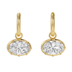 Nicolette Oval Stud Earrings
