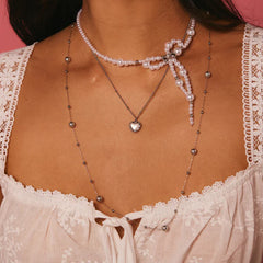 Camille Pearl Stardust Necklace