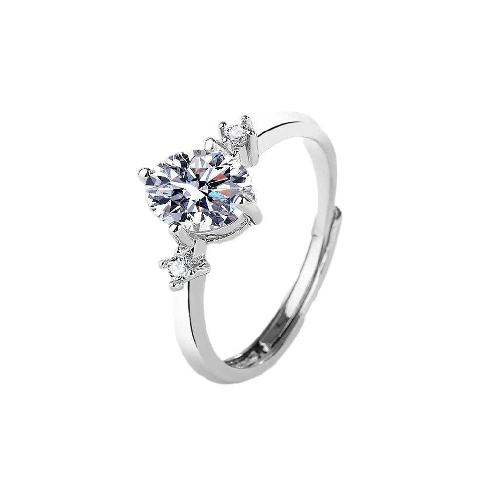 Lumière Charm Ring on a clean background