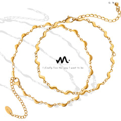 Chili Pepper Charm Chain Anklet