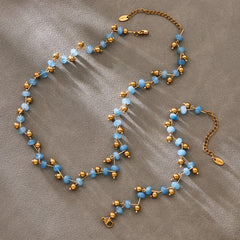 Natural Stone or Pearl-Look Accent Jewelry