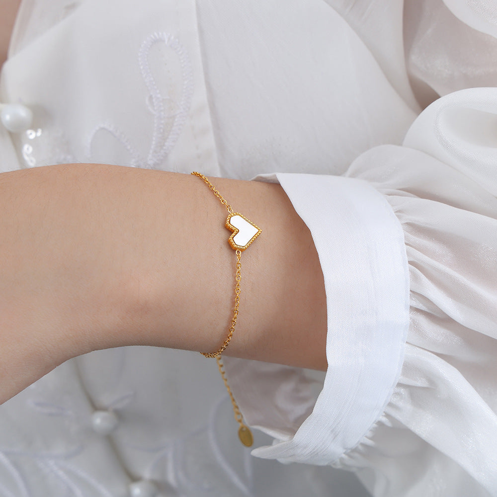 Gold-Tone Heart Necklace, Bracelet or Earrings