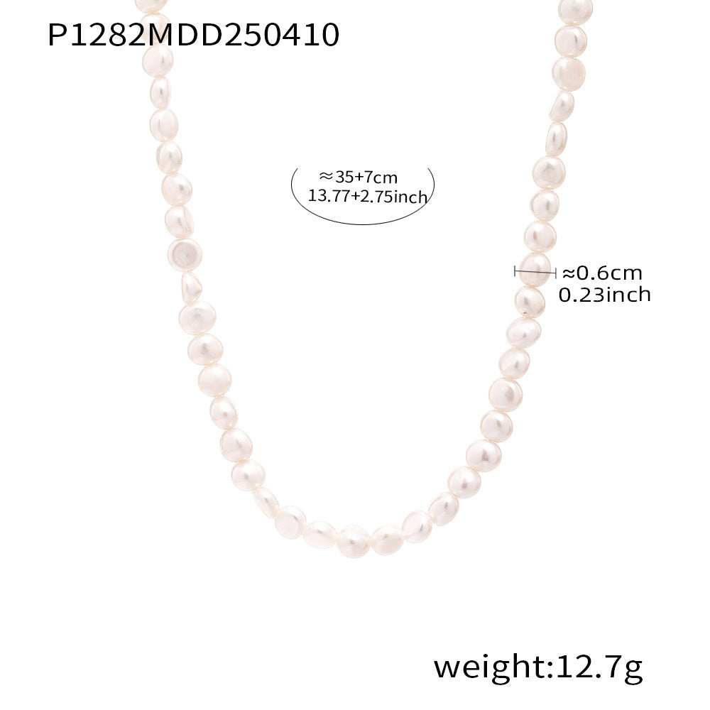 Freshwater Pearl Bead Necklace