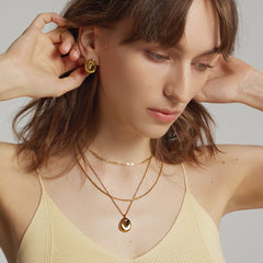 Marielle Vintage-Inspired Chain-Link Layered Necklace