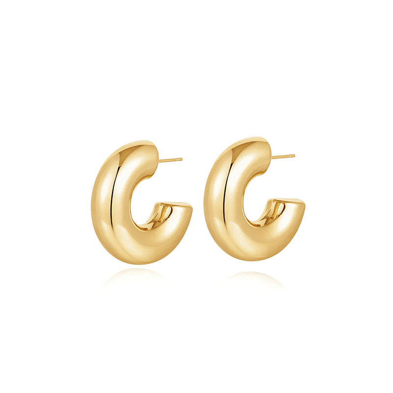 Nadine Statement Hoop Earrings