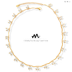 Freshwater Pearl Accent Necklace
