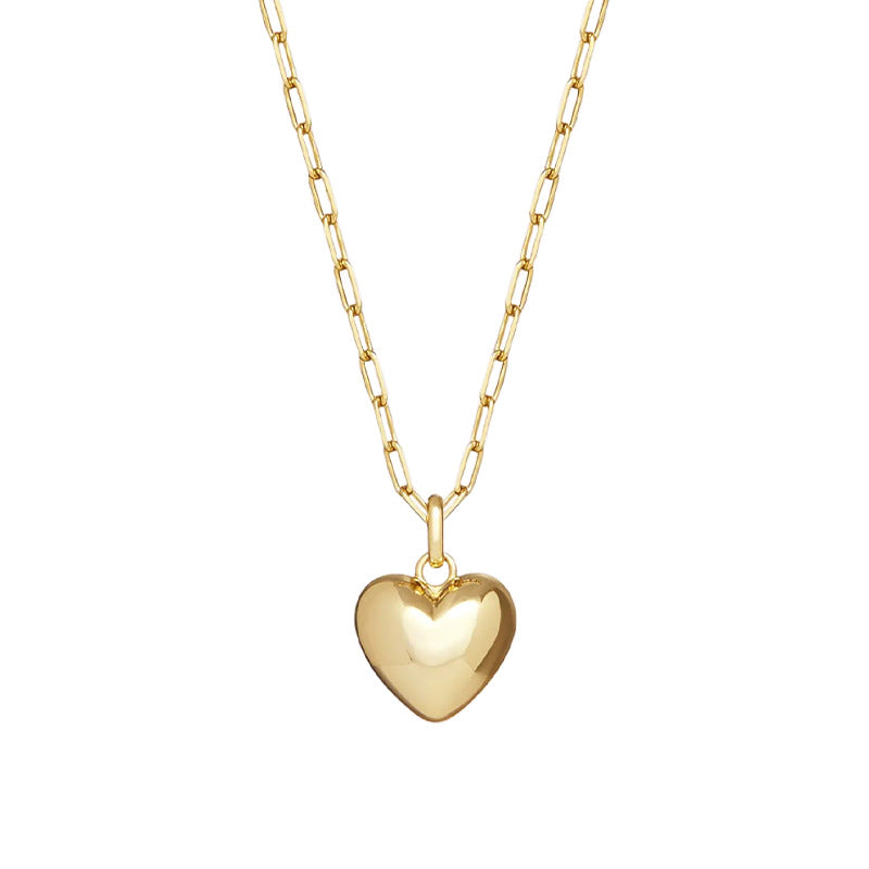 Daphne Minimalist Heart Necklace