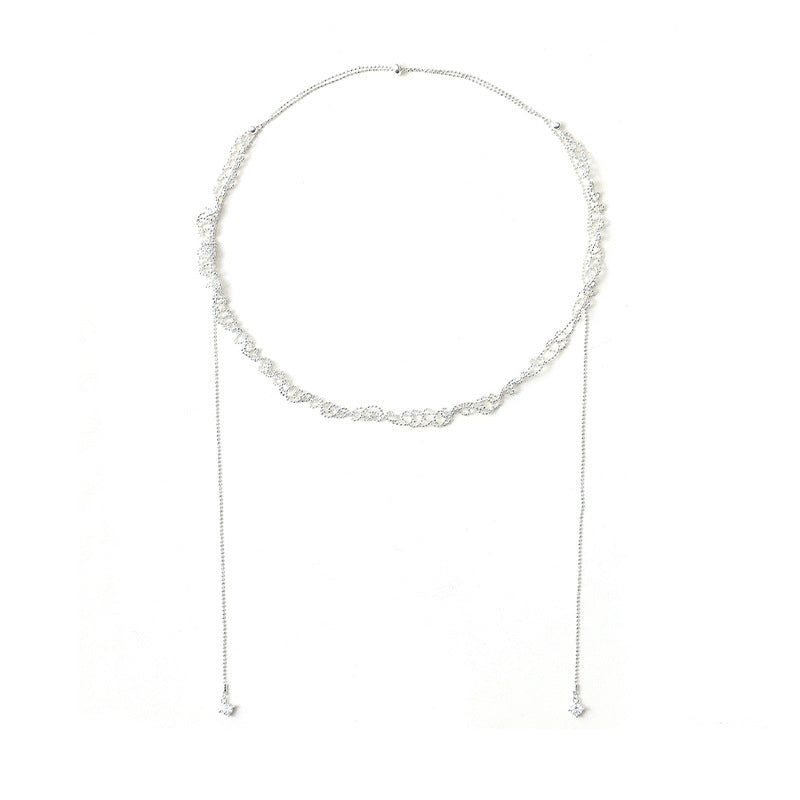 Nadine Tassel Choker Necklace