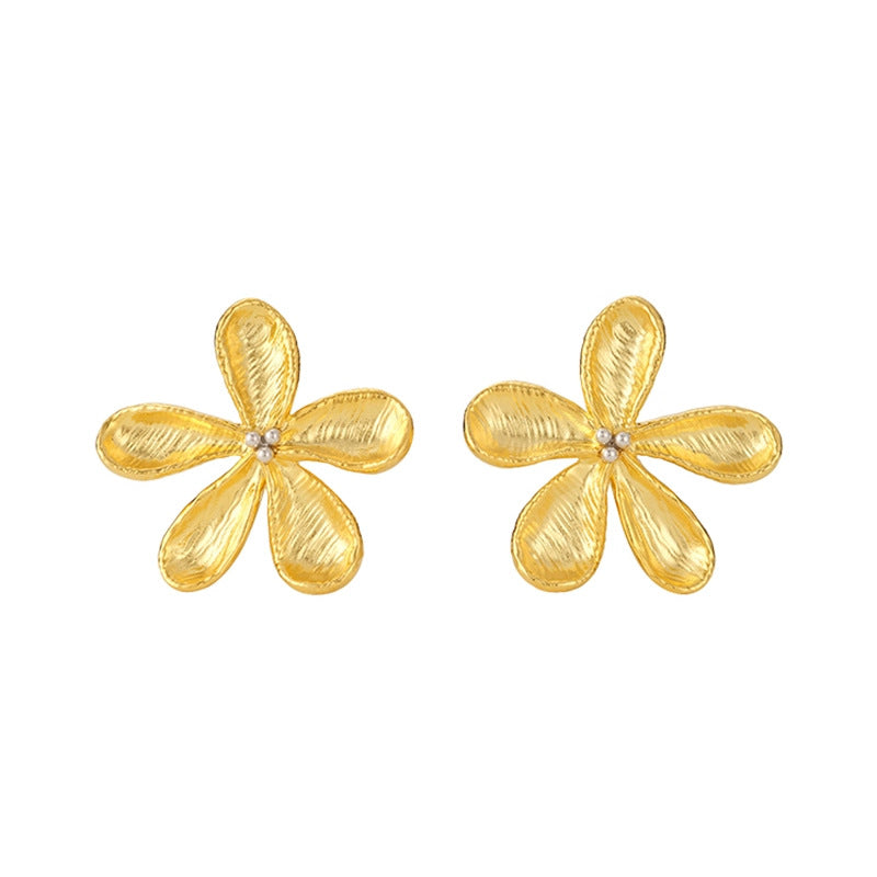 Daphne Vintage-Inspired Floral Stud Earrings