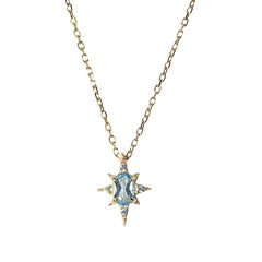 Nicolette Minimalist Pavé Pendant Necklace