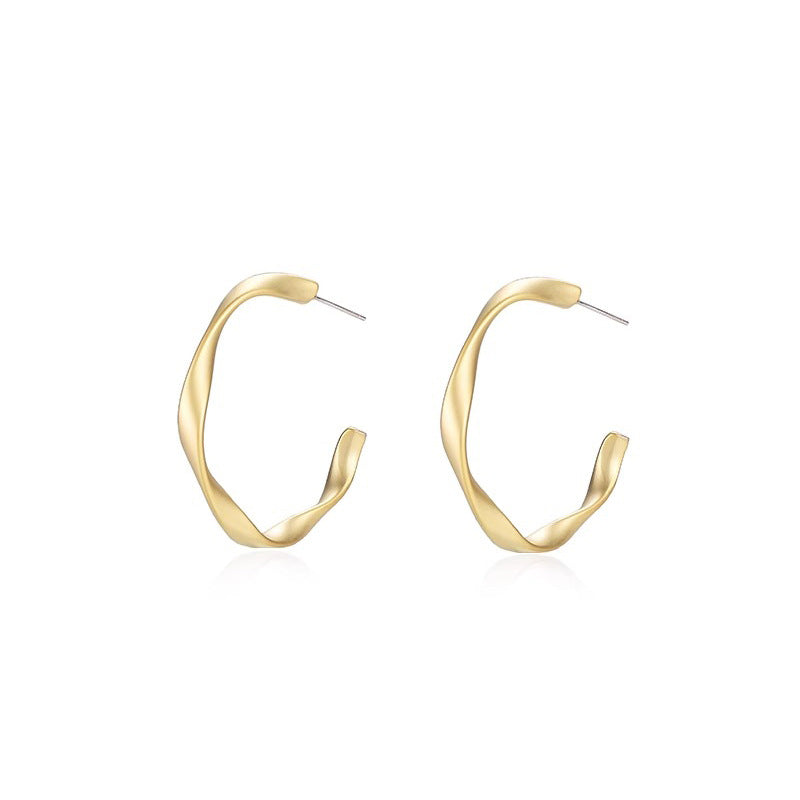 Nicolette Modern Hoop Earrings No. 323195